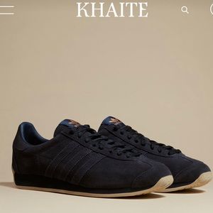 THE KHAITE X ADIDAS ORIGINALS SNEAKER in Navy